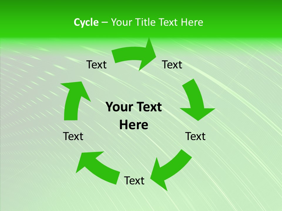 Fractal Wallpaper Lines PowerPoint Template