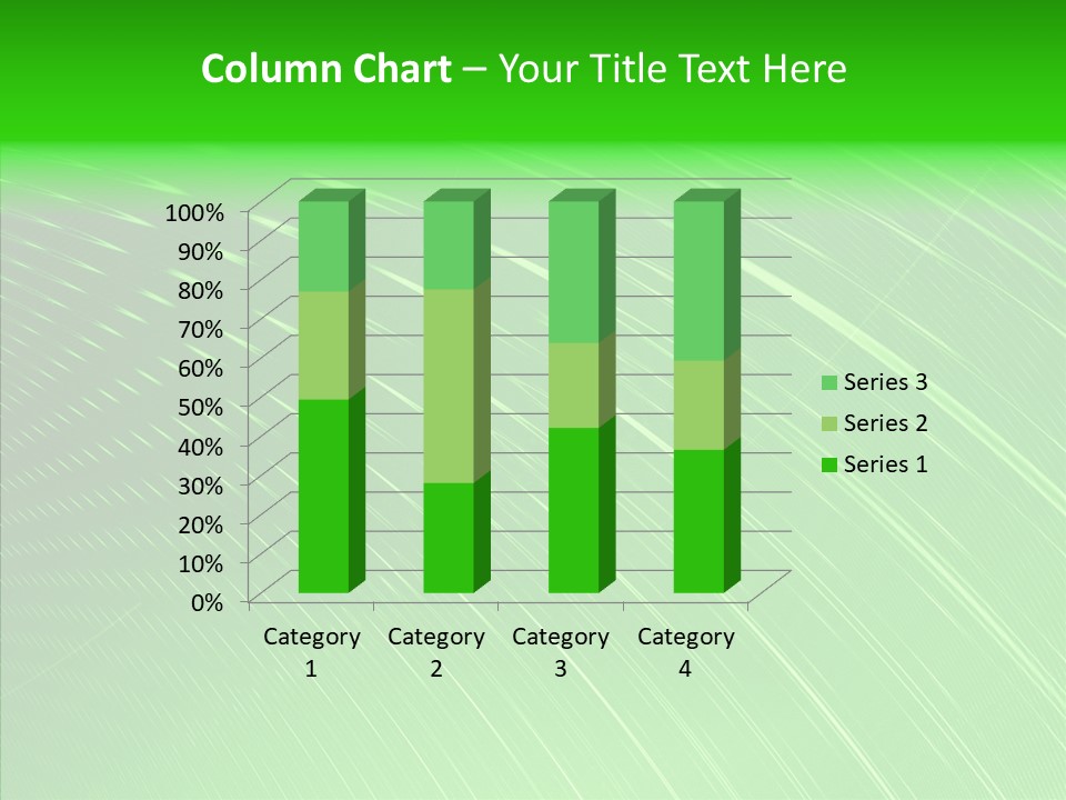Fractal Wallpaper Lines PowerPoint Template