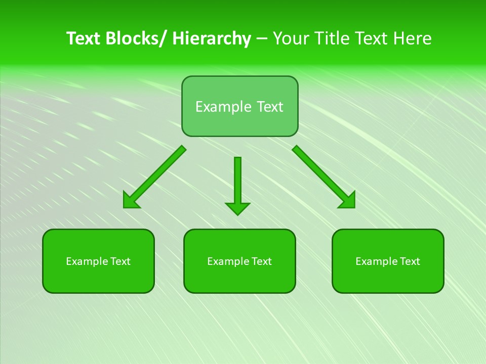 Fractal Wallpaper Lines PowerPoint Template