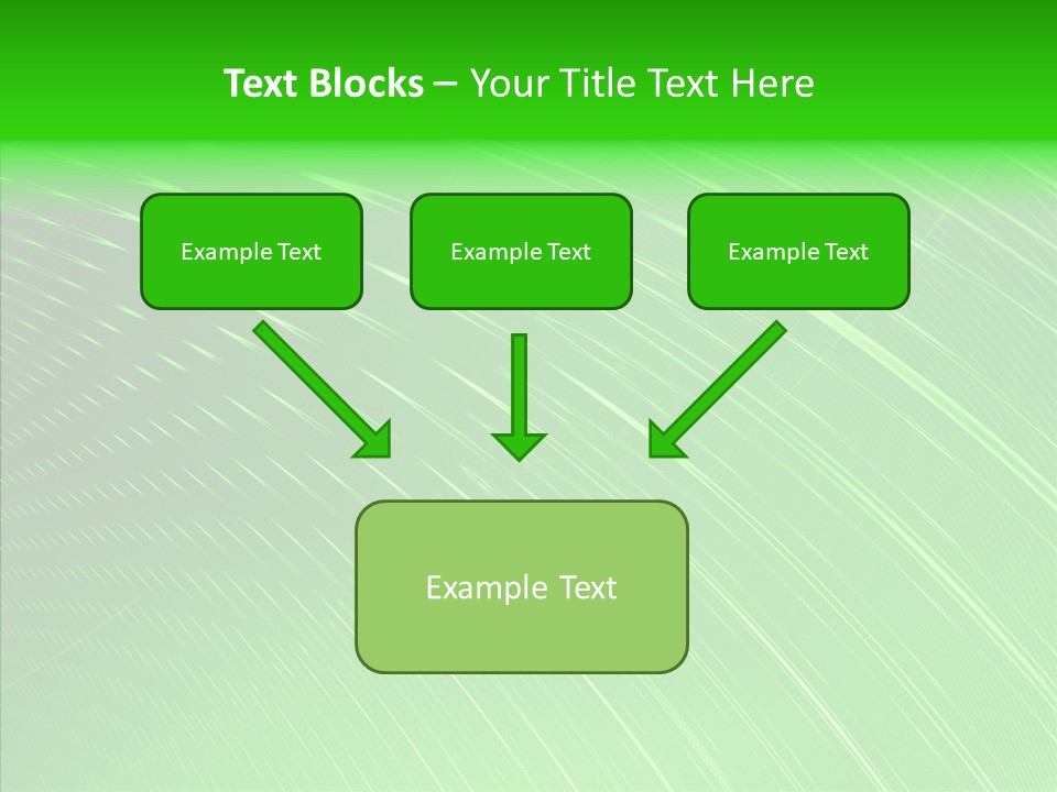 Fractal Wallpaper Lines PowerPoint Template