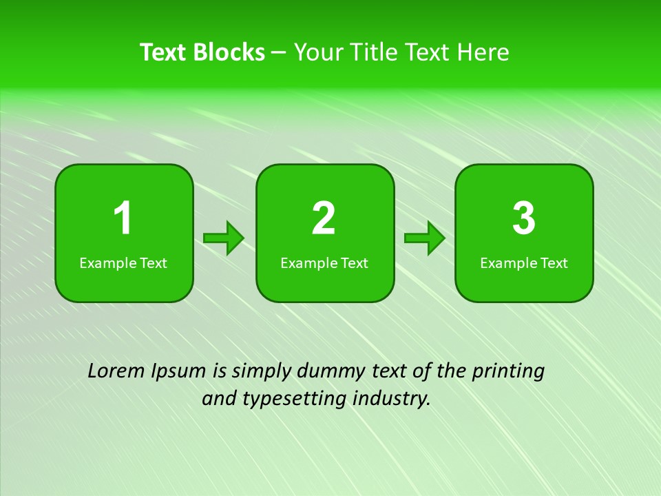 Fractal Wallpaper Lines PowerPoint Template