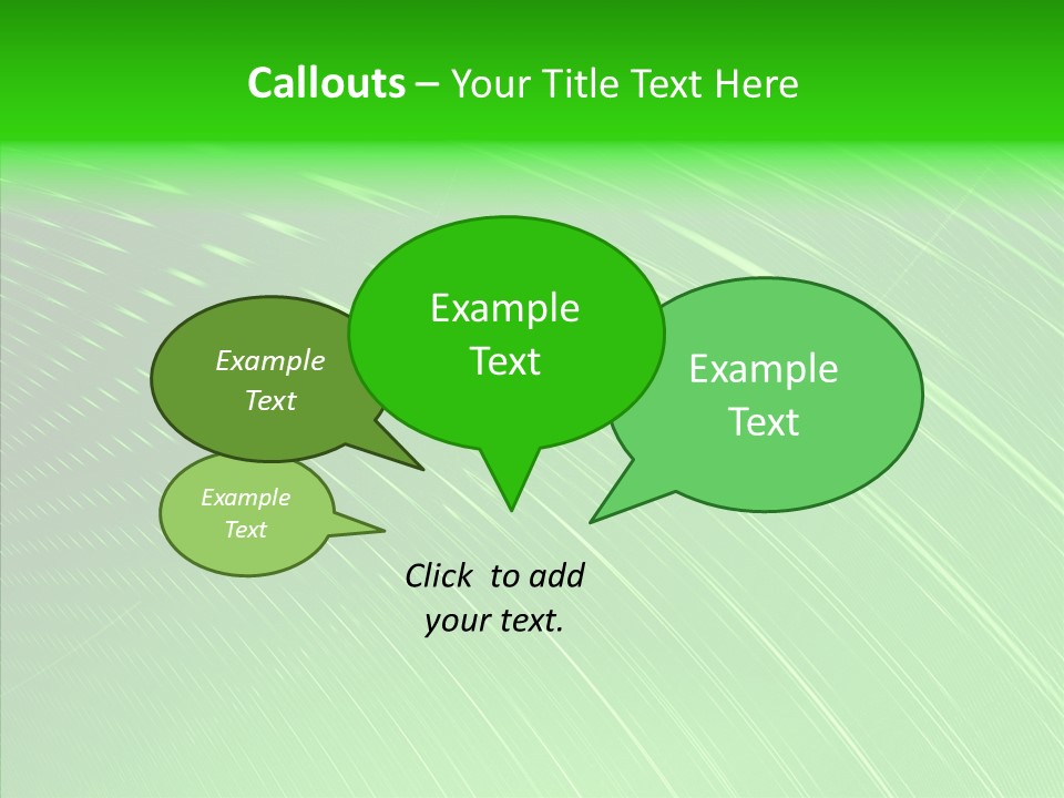 Fractal Wallpaper Lines PowerPoint Template