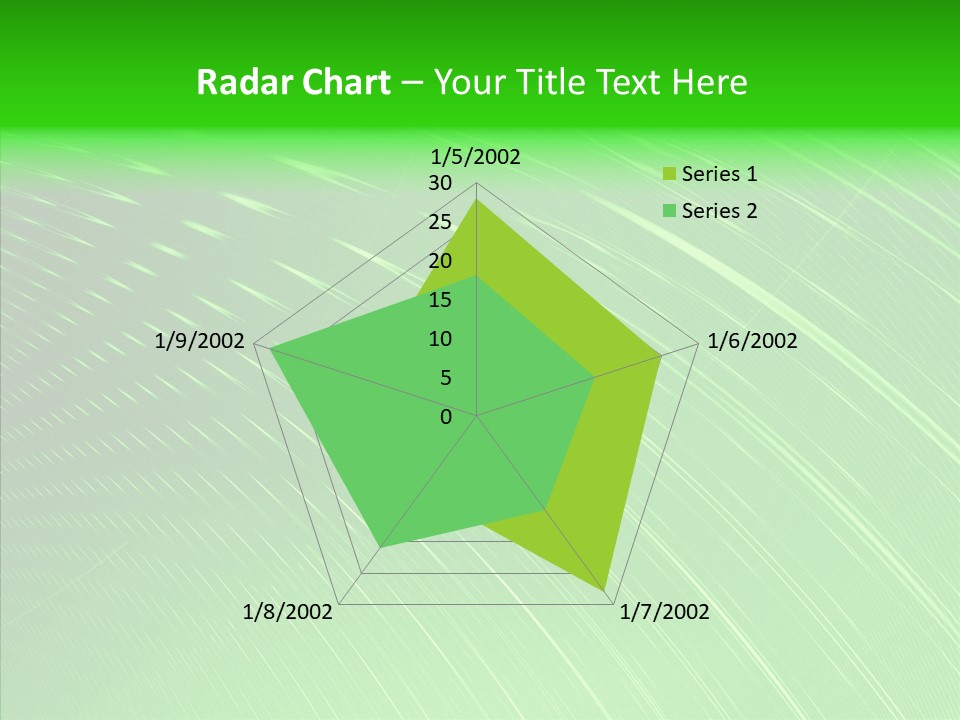 Fractal Wallpaper Lines PowerPoint Template