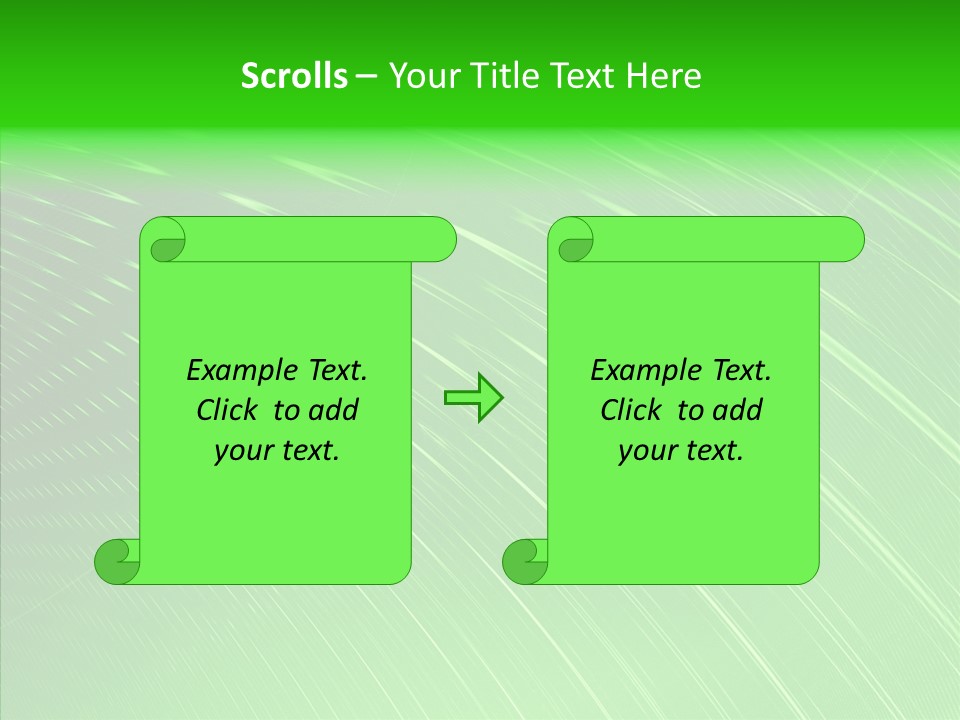 Fractal Wallpaper Lines PowerPoint Template