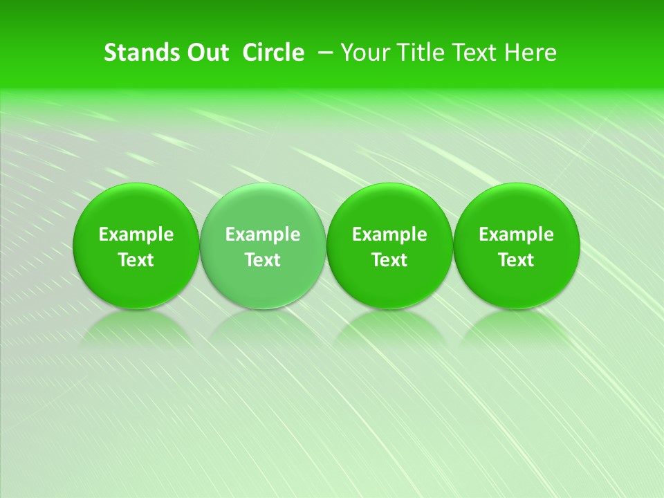 Fractal Wallpaper Lines PowerPoint Template