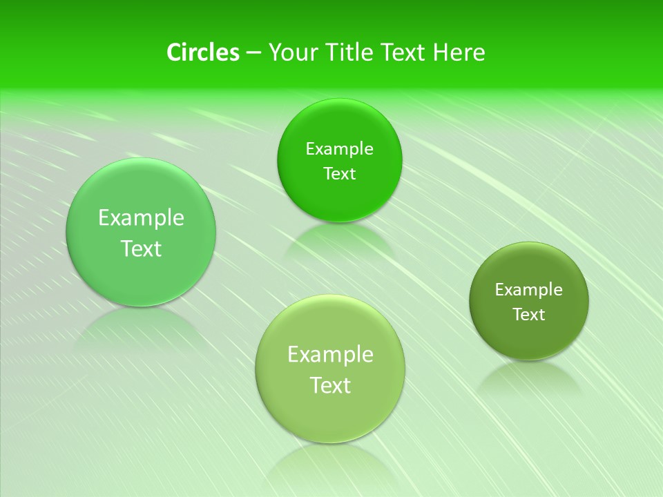 Fractal Wallpaper Lines PowerPoint Template