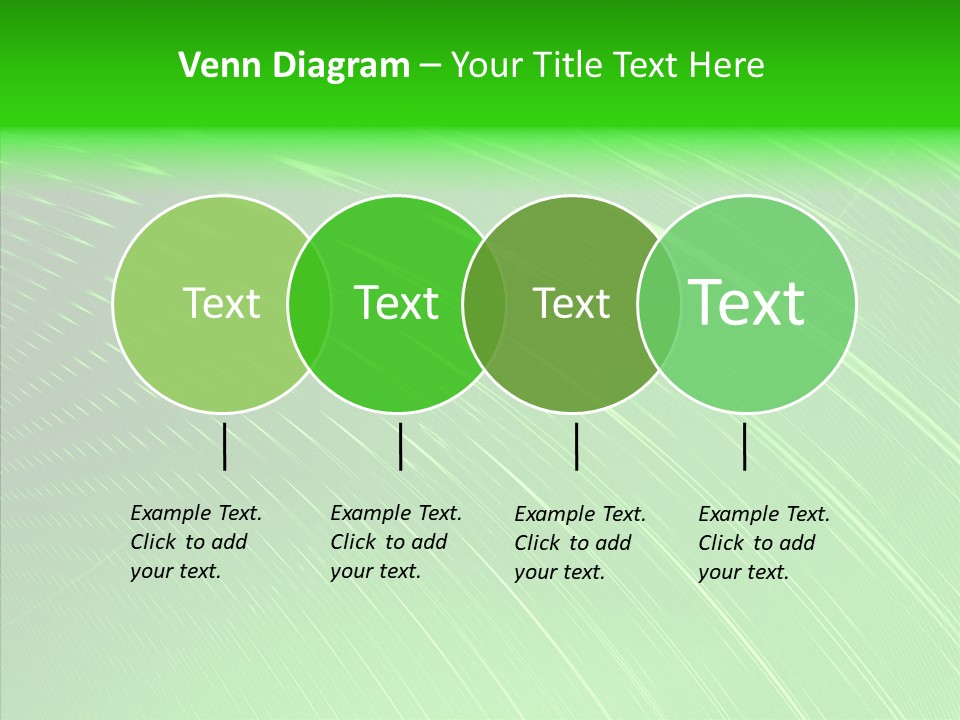 Fractal Wallpaper Lines PowerPoint Template