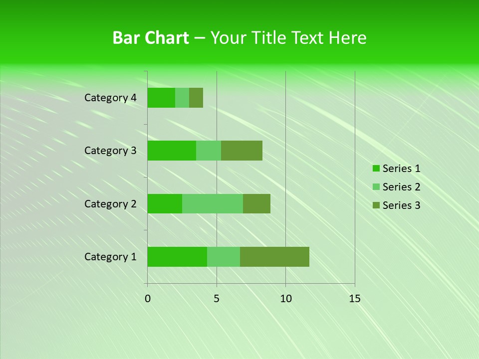 Fractal Wallpaper Lines PowerPoint Template