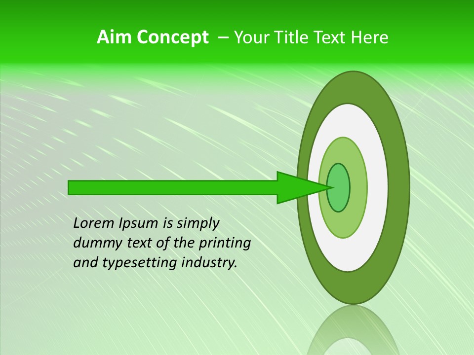 Fractal Wallpaper Lines PowerPoint Template