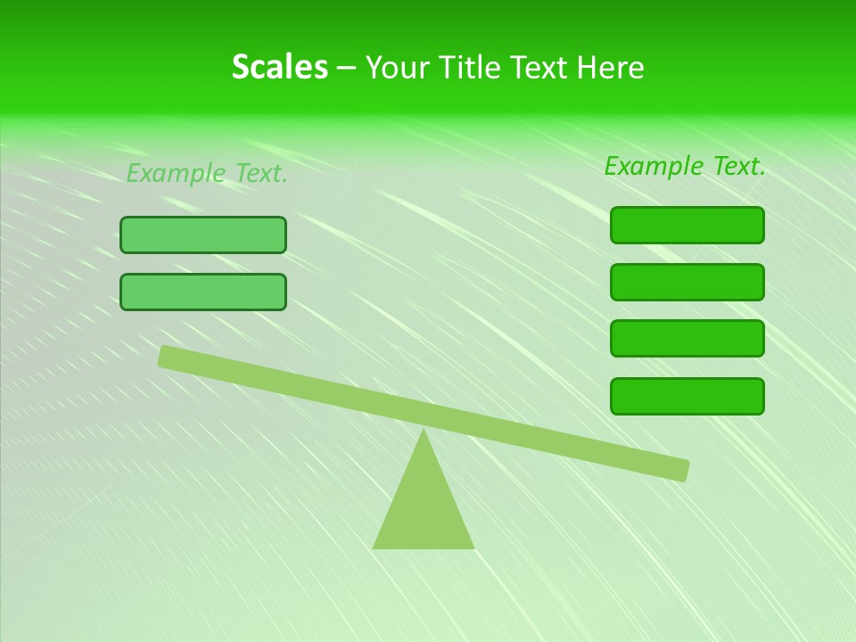 Fractal Wallpaper Lines PowerPoint Template