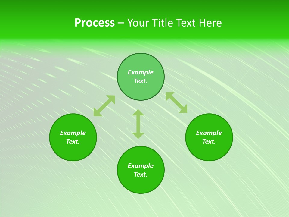 Fractal Wallpaper Lines PowerPoint Template