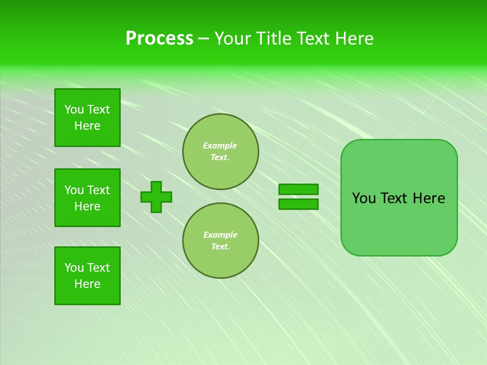 Fractal Wallpaper Lines PowerPoint Template