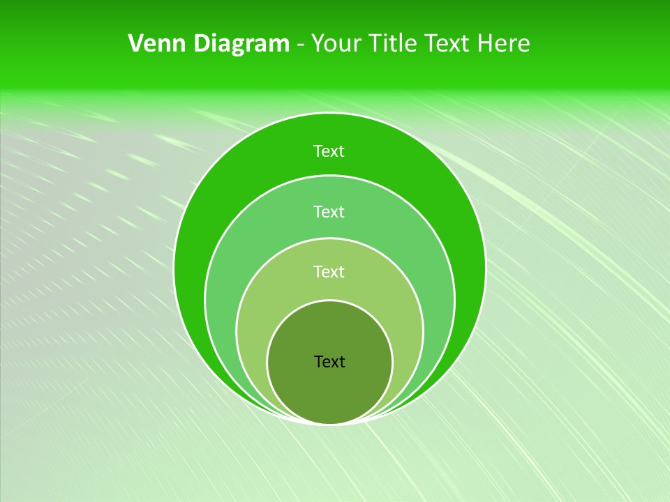Fractal Wallpaper Lines PowerPoint Template