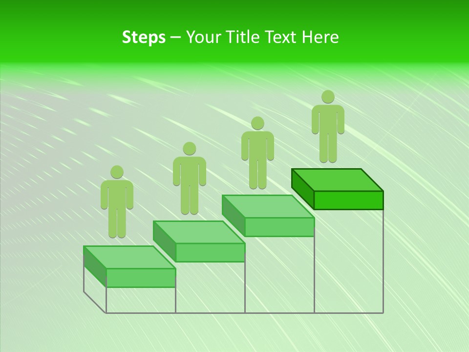 Fractal Wallpaper Lines PowerPoint Template