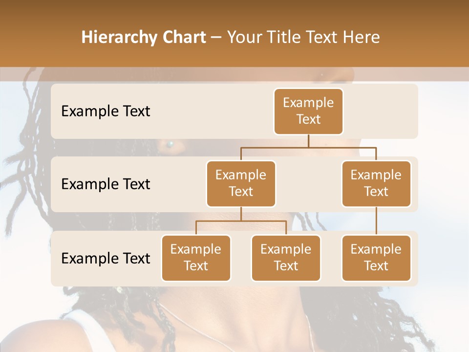 Dreaming Portrait Charming PowerPoint Template