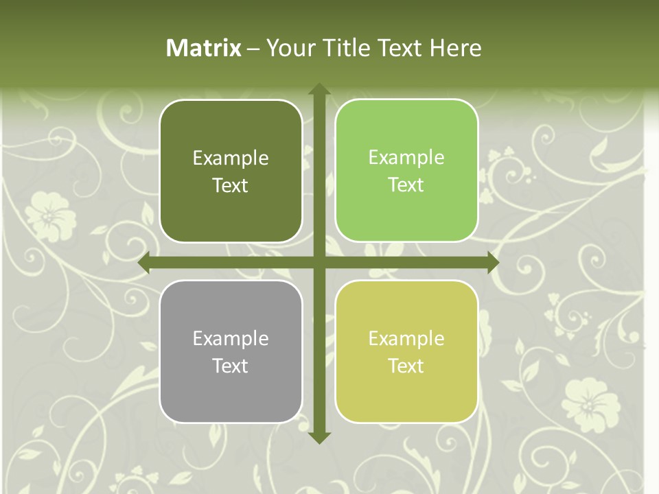 Natural Artistic Beautiful PowerPoint Template