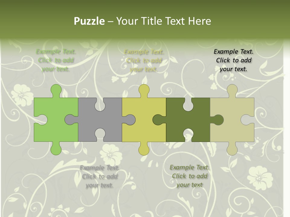 Natural Artistic Beautiful PowerPoint Template