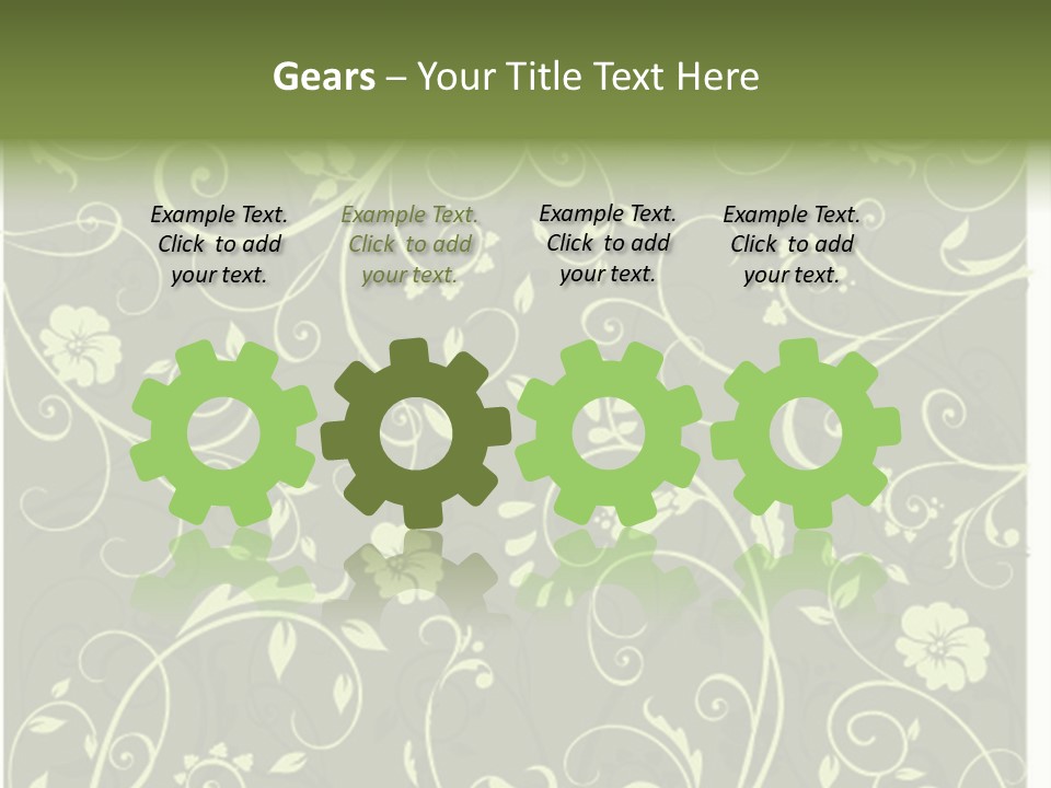 Natural Artistic Beautiful PowerPoint Template