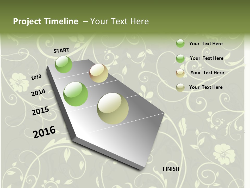Natural Artistic Beautiful PowerPoint Template
