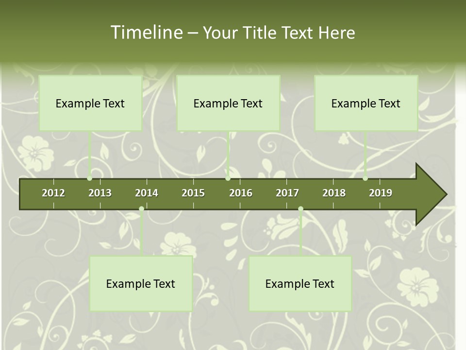 Natural Artistic Beautiful PowerPoint Template