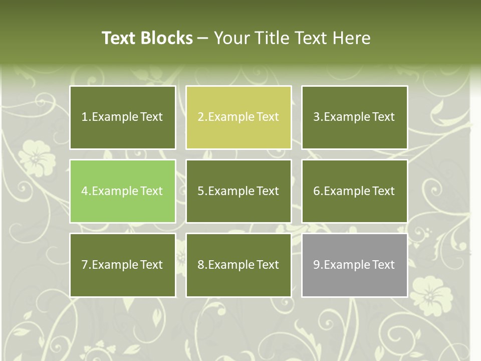 Natural Artistic Beautiful PowerPoint Template