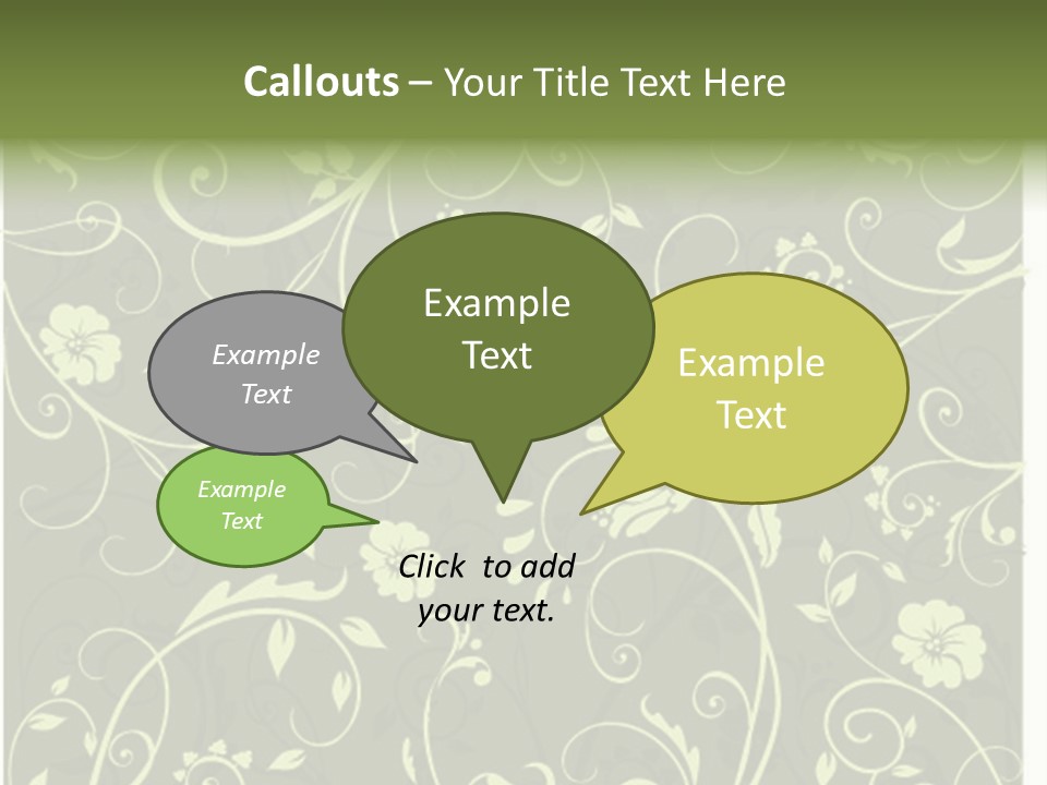 Natural Artistic Beautiful PowerPoint Template