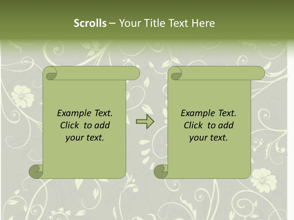 Natural Artistic Beautiful PowerPoint Template