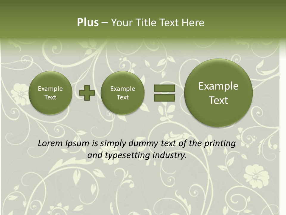 Natural Artistic Beautiful PowerPoint Template
