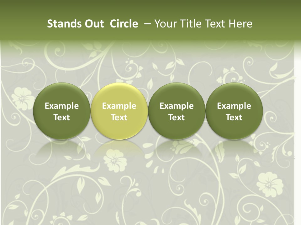 Natural Artistic Beautiful PowerPoint Template