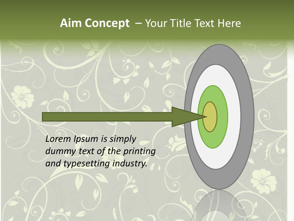 Natural Artistic Beautiful PowerPoint Template