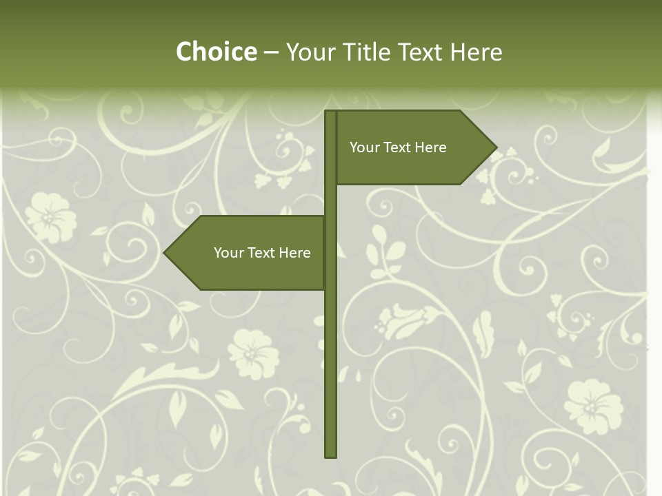 Natural Artistic Beautiful PowerPoint Template