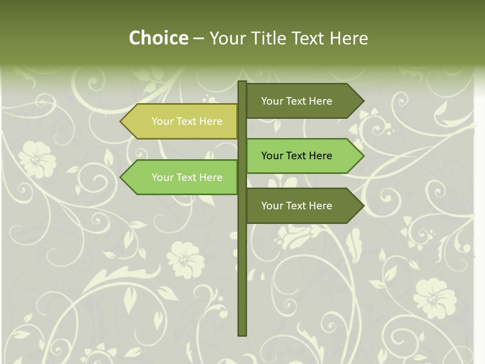 Natural Artistic Beautiful PowerPoint Template