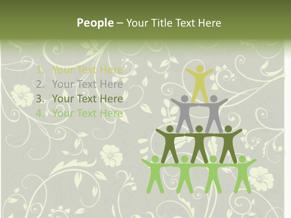 Natural Artistic Beautiful PowerPoint Template