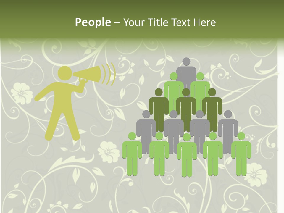 Natural Artistic Beautiful PowerPoint Template