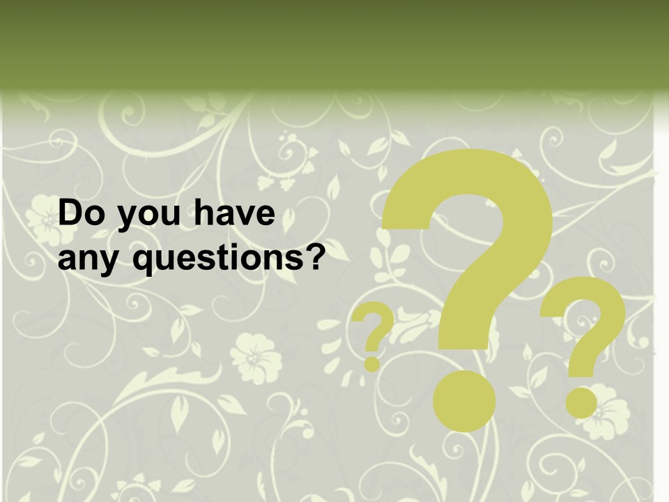 Natural Artistic Beautiful PowerPoint Template