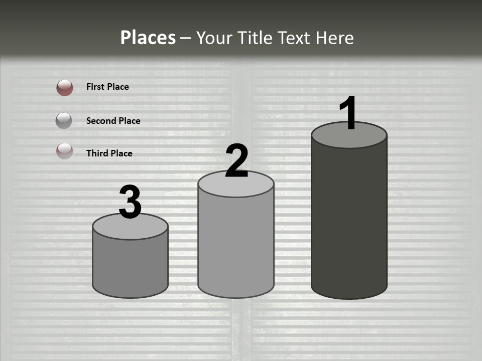 Lattice Texture Closeup PowerPoint Template