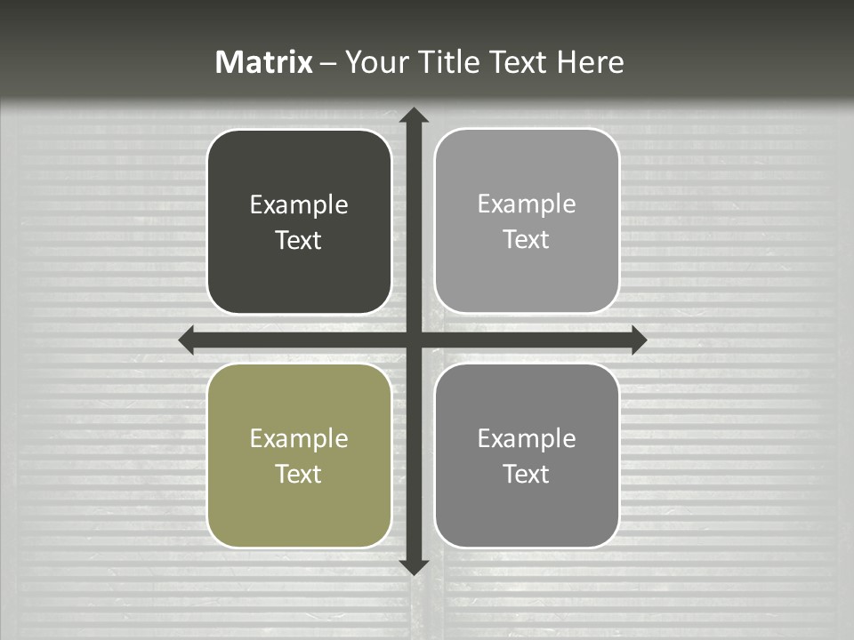 Lattice Texture Closeup PowerPoint Template