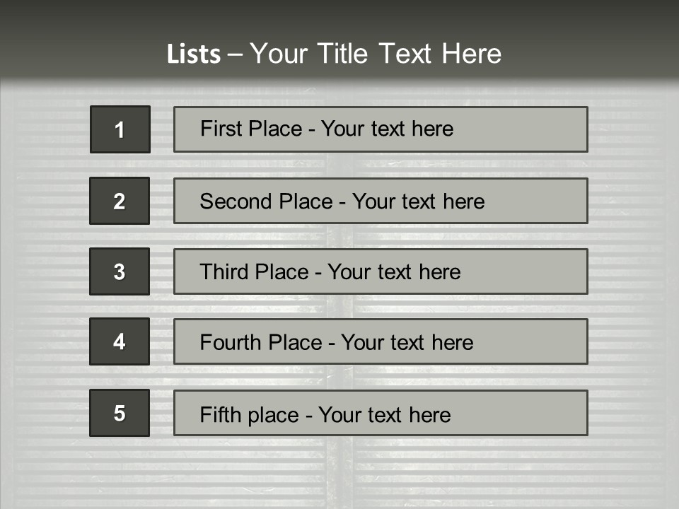 Lattice Texture Closeup PowerPoint Template