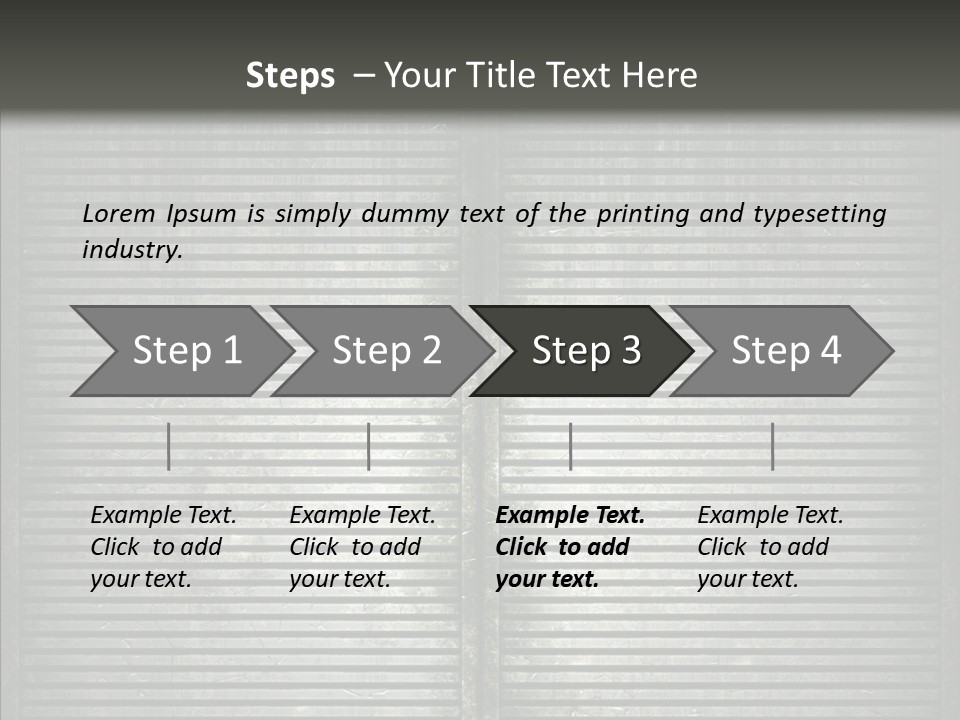 Lattice Texture Closeup PowerPoint Template