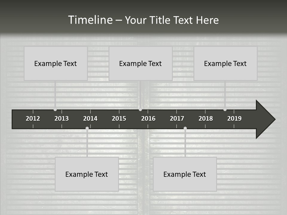 Lattice Texture Closeup PowerPoint Template