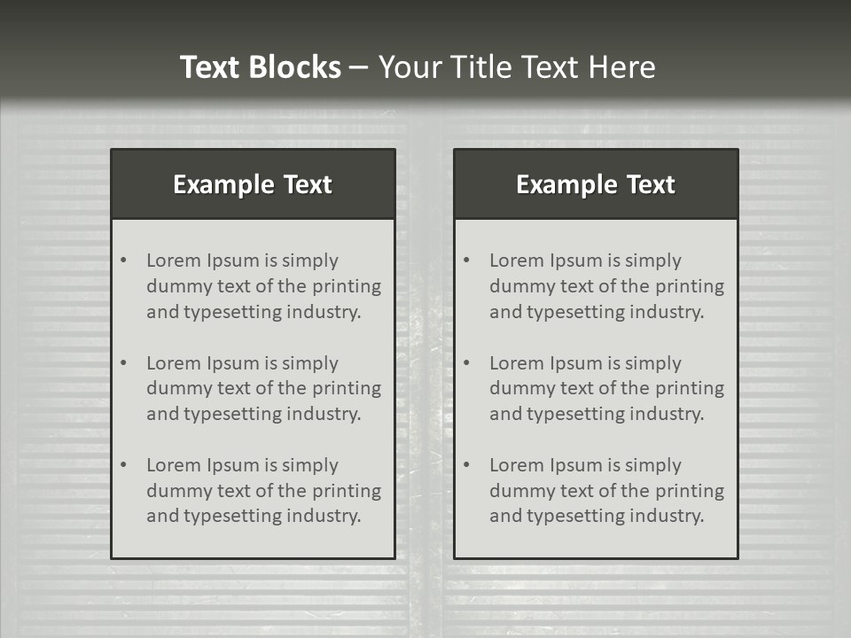 Lattice Texture Closeup PowerPoint Template