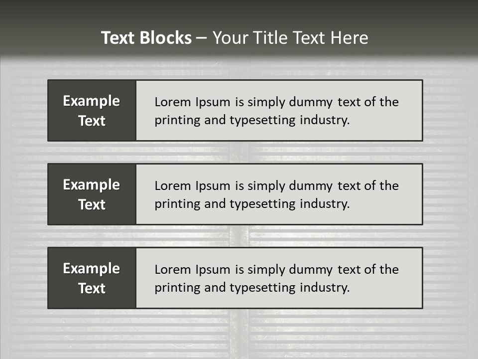 Lattice Texture Closeup PowerPoint Template