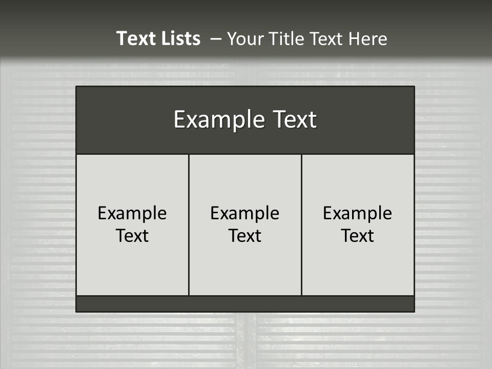 Lattice Texture Closeup PowerPoint Template