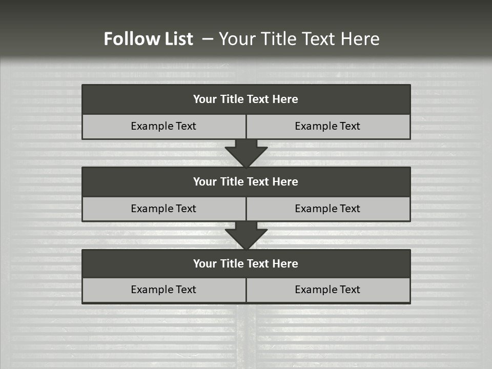 Lattice Texture Closeup PowerPoint Template