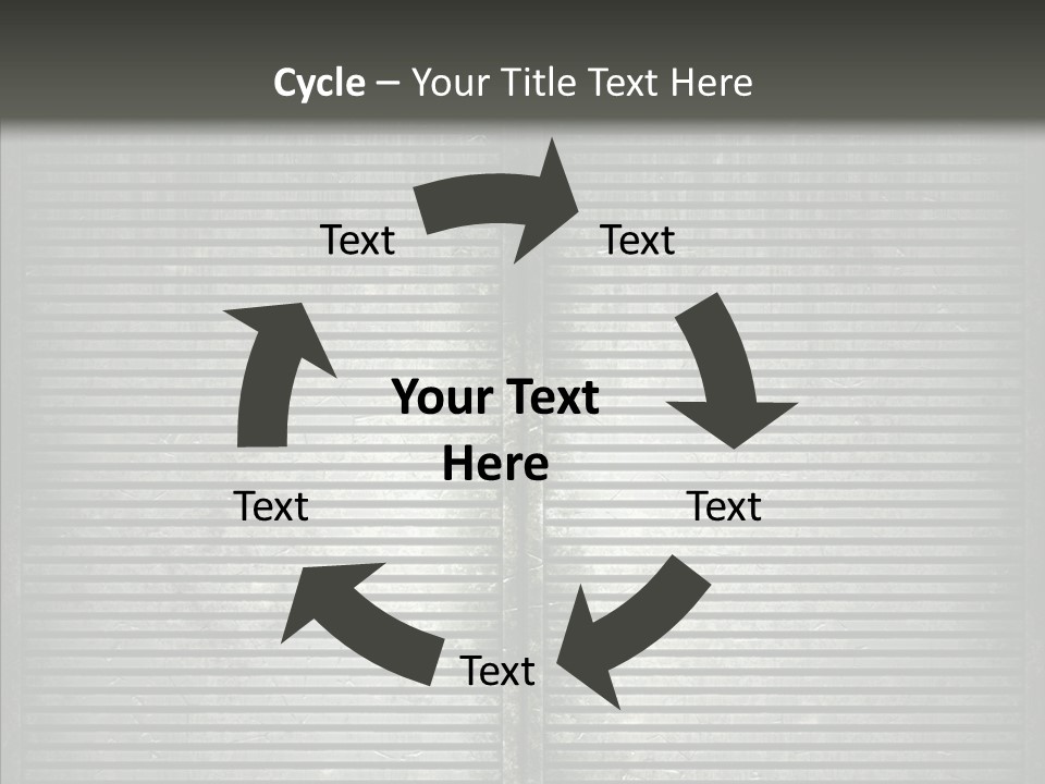 Lattice Texture Closeup PowerPoint Template