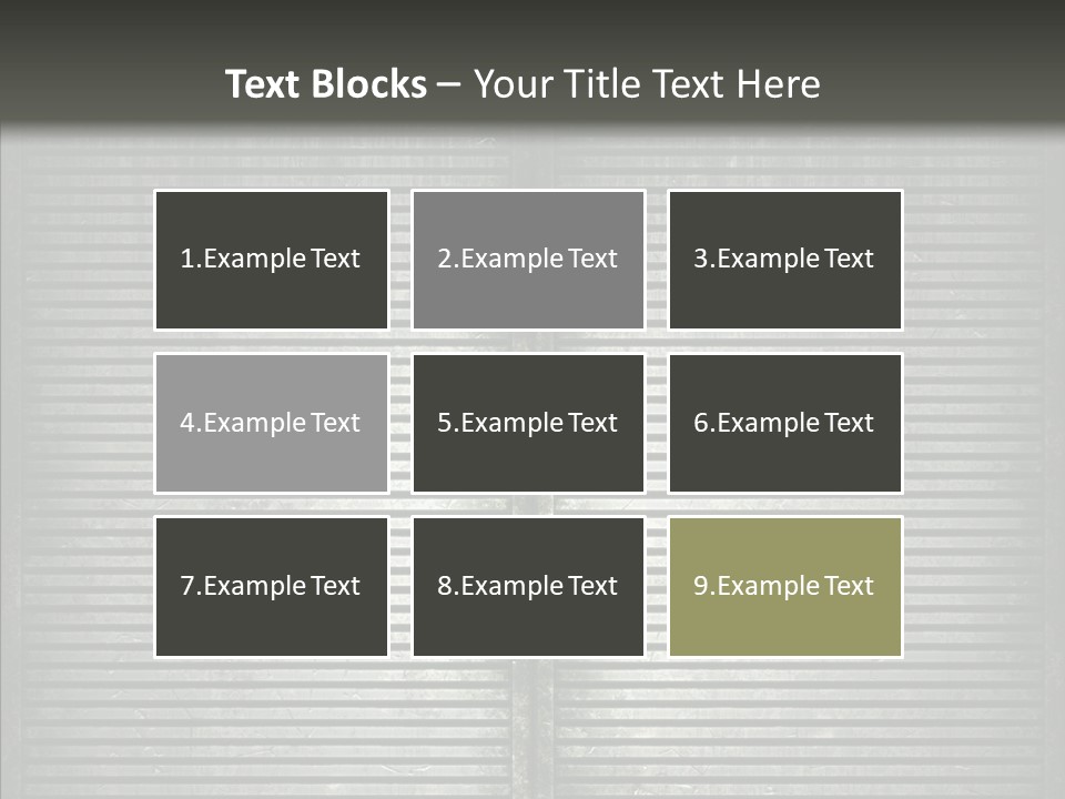 Lattice Texture Closeup PowerPoint Template