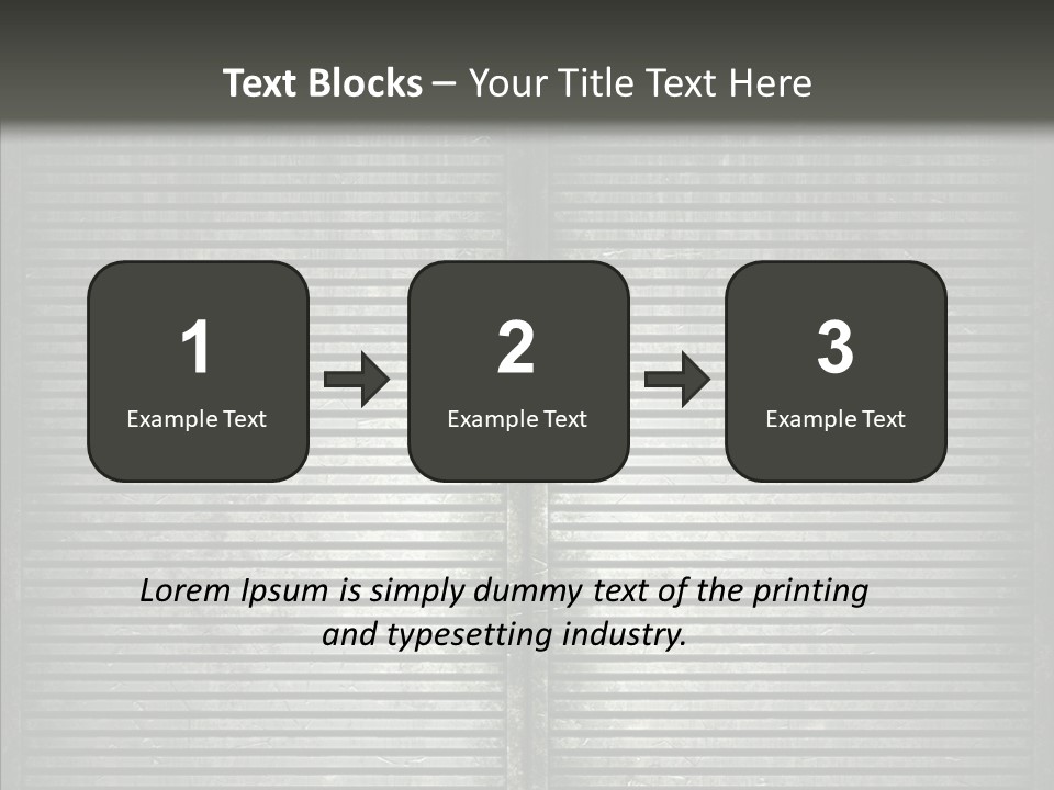 Lattice Texture Closeup PowerPoint Template