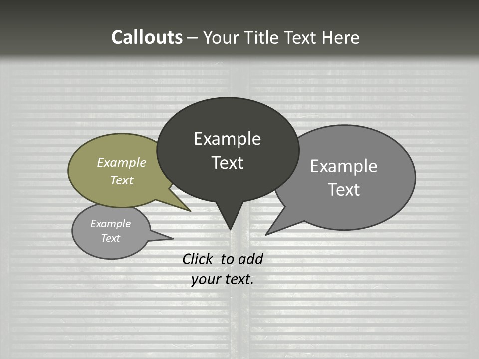 Lattice Texture Closeup PowerPoint Template