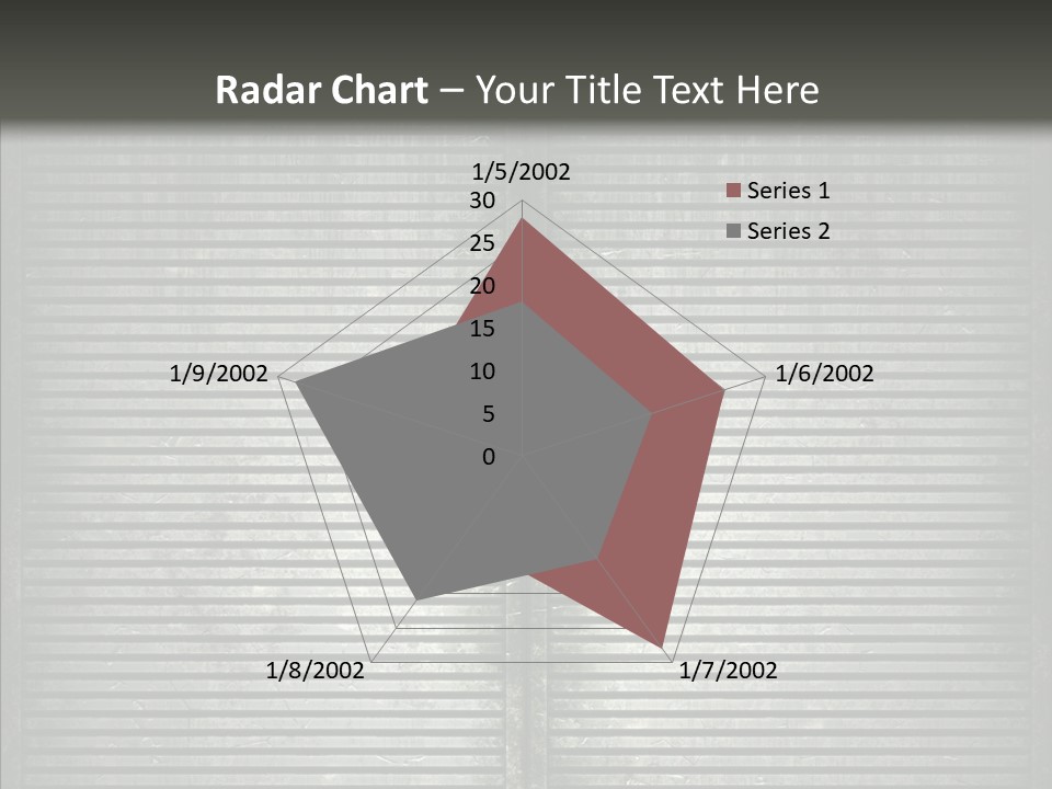 Lattice Texture Closeup PowerPoint Template