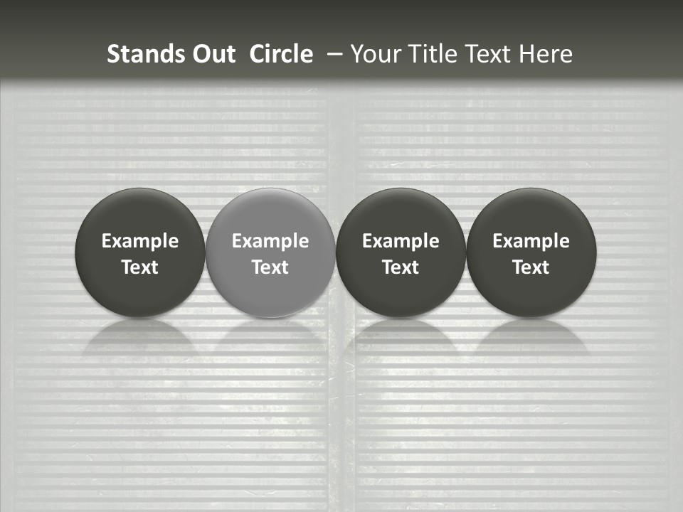 Lattice Texture Closeup PowerPoint Template